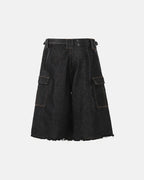 Layered Utility Baggy Jorts | Flation Streetwear