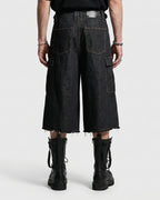Layered Utility Baggy Jorts | Flation Streetwear