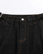 Layered Utility Baggy Jorts | Flation Streetwear