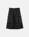 Layered Utility Baggy Jorts | Flation Streetwear