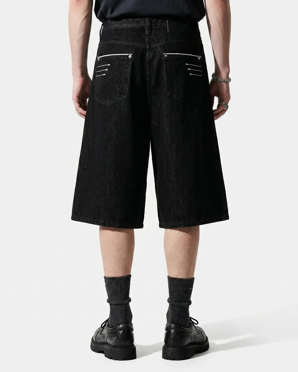 Longline Wide-Leg Jorts | Flation Streetwear