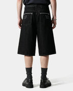 Longline Wide-Leg Jorts | Flation Streetwear