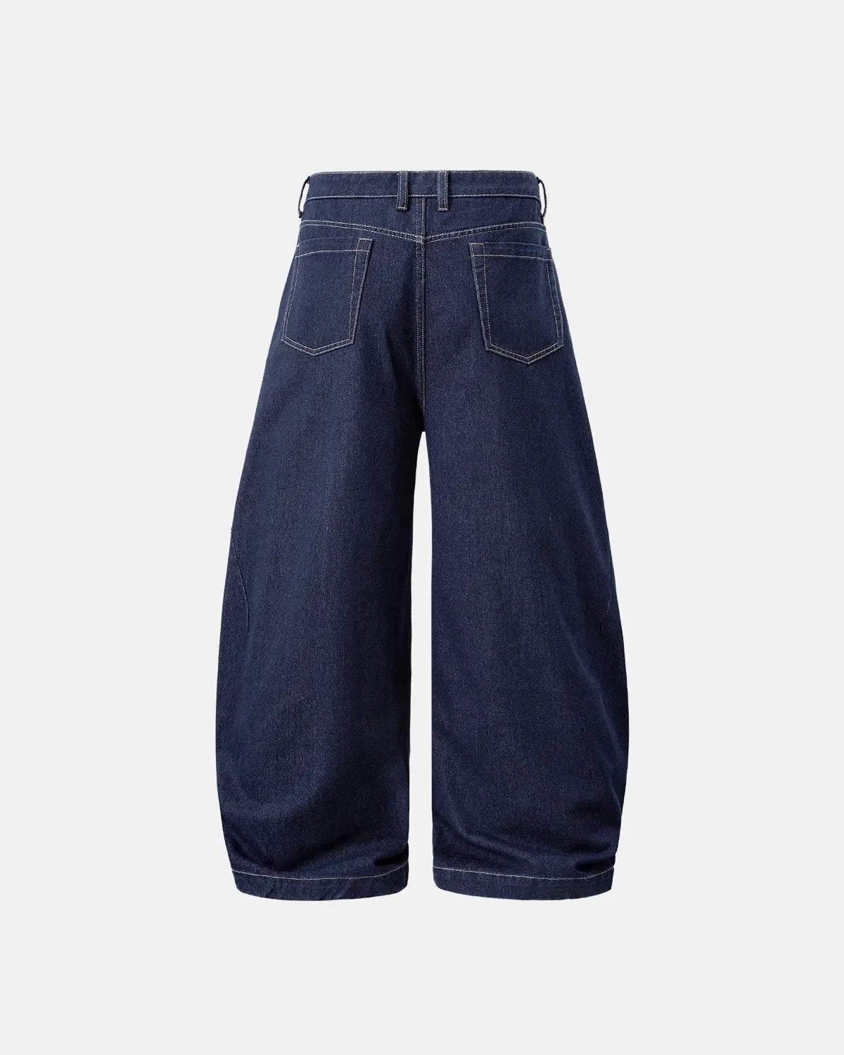 Raw Washed Barrel Jeans | Flation Streetwear