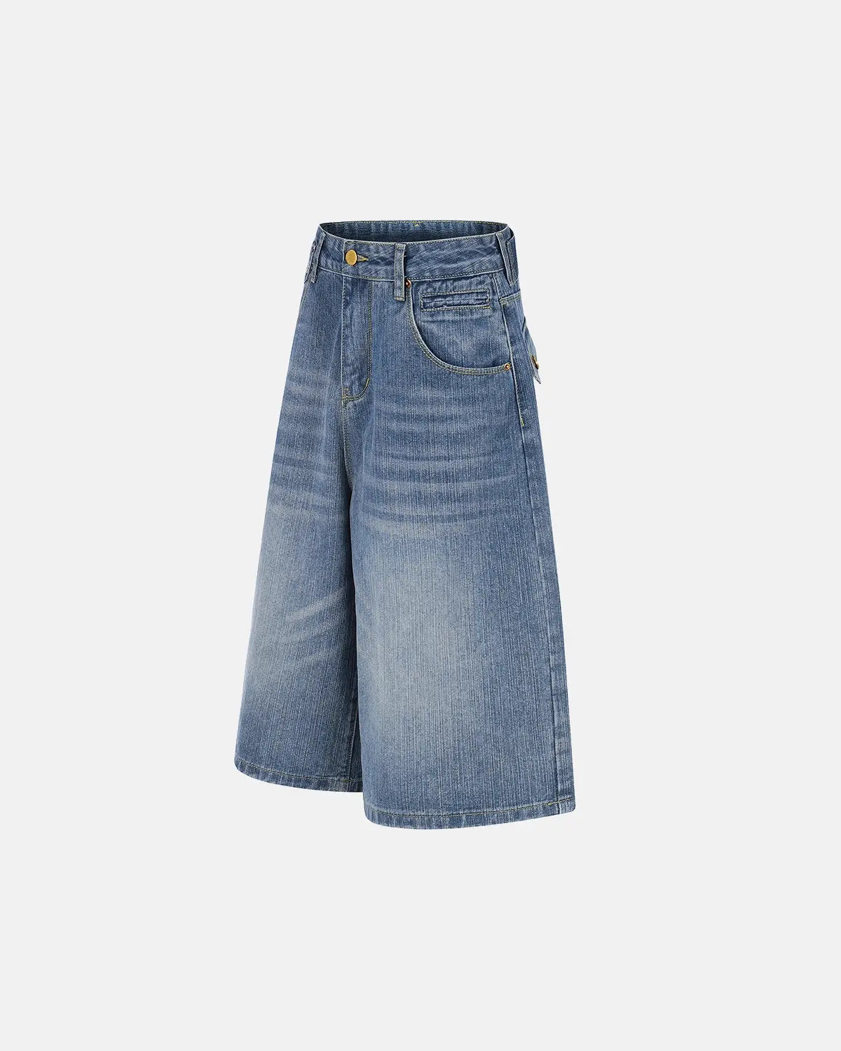 Cinch Back Bamboo Weave Long Jorts | Flation Streetwear