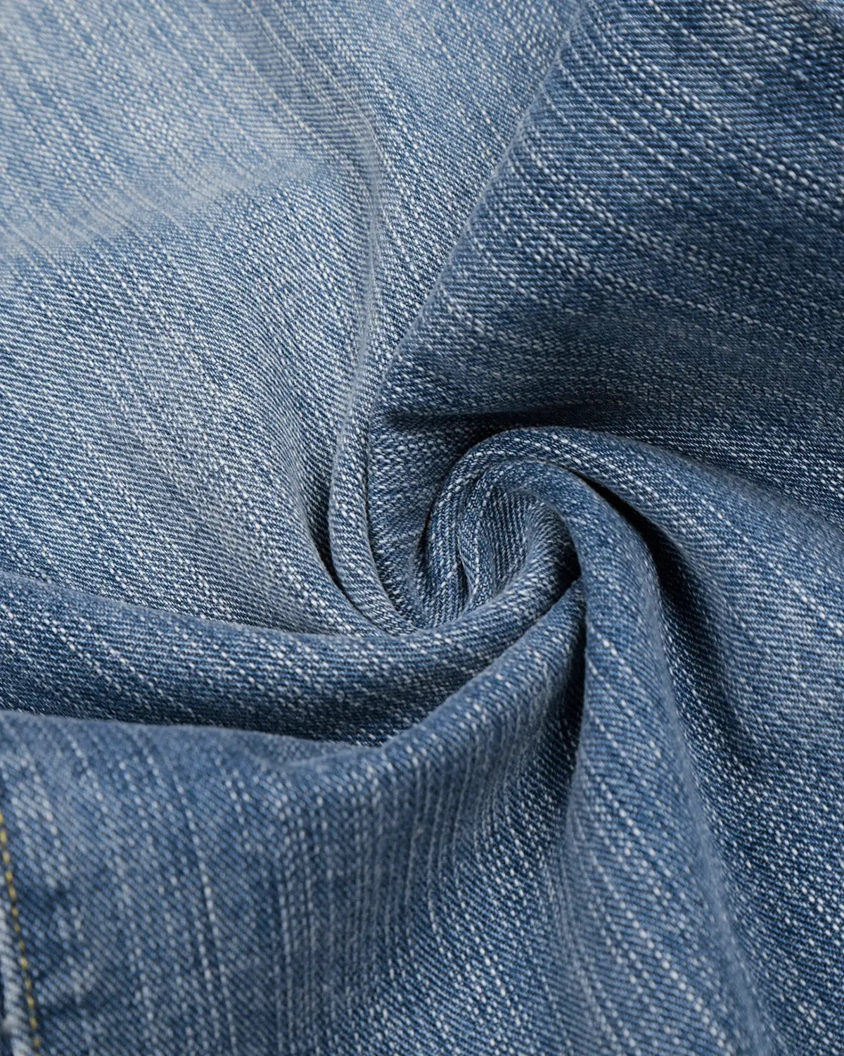 Cinch Back Washed Bamboo Weave Baggy Jeans | Flation Streetwear