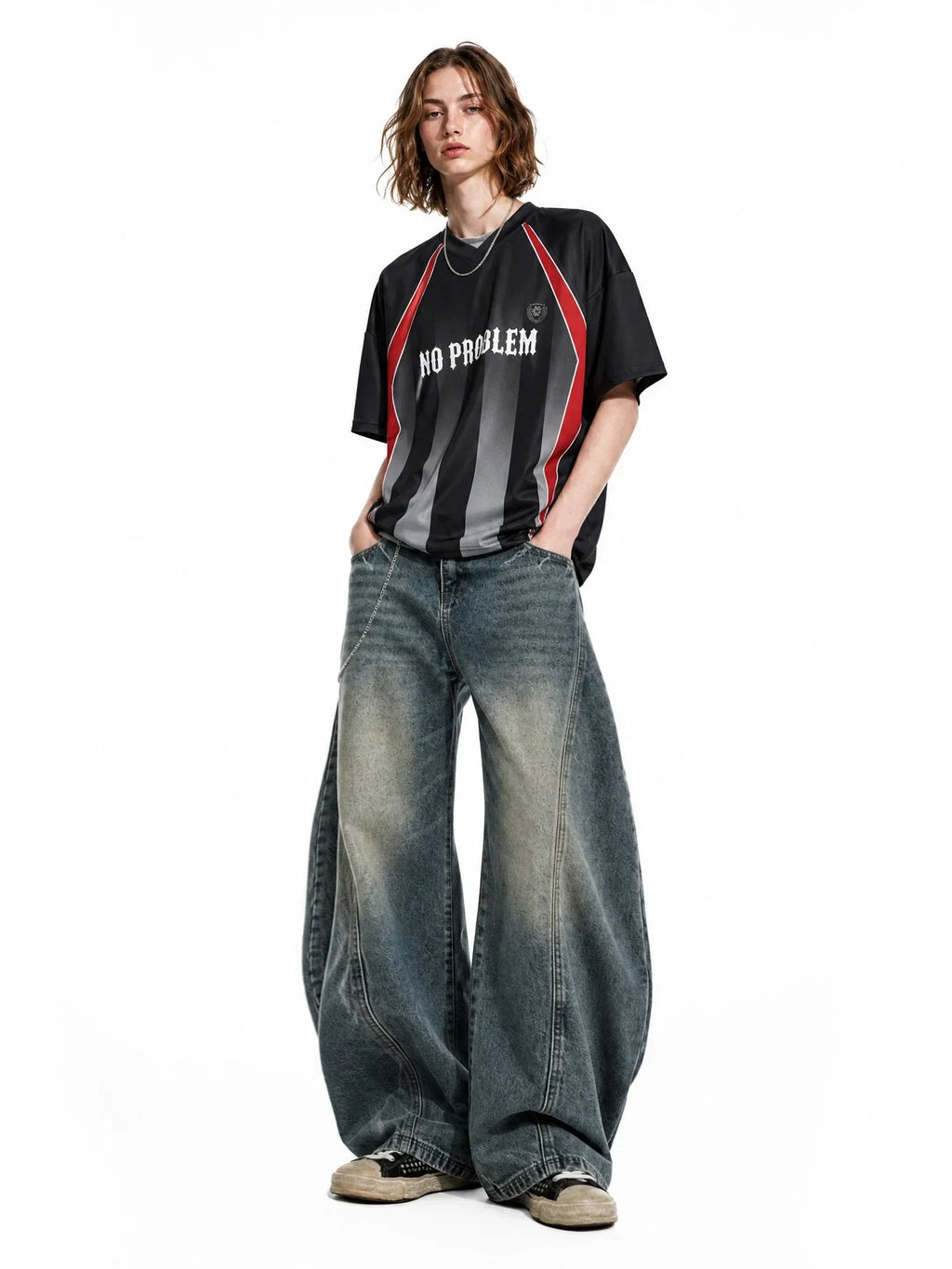 Distressed Supper Baggy Jeans | Flation Streetwear