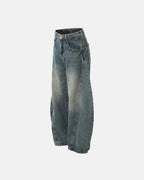 Distressed Supper Baggy Jeans | Flation Streetwear