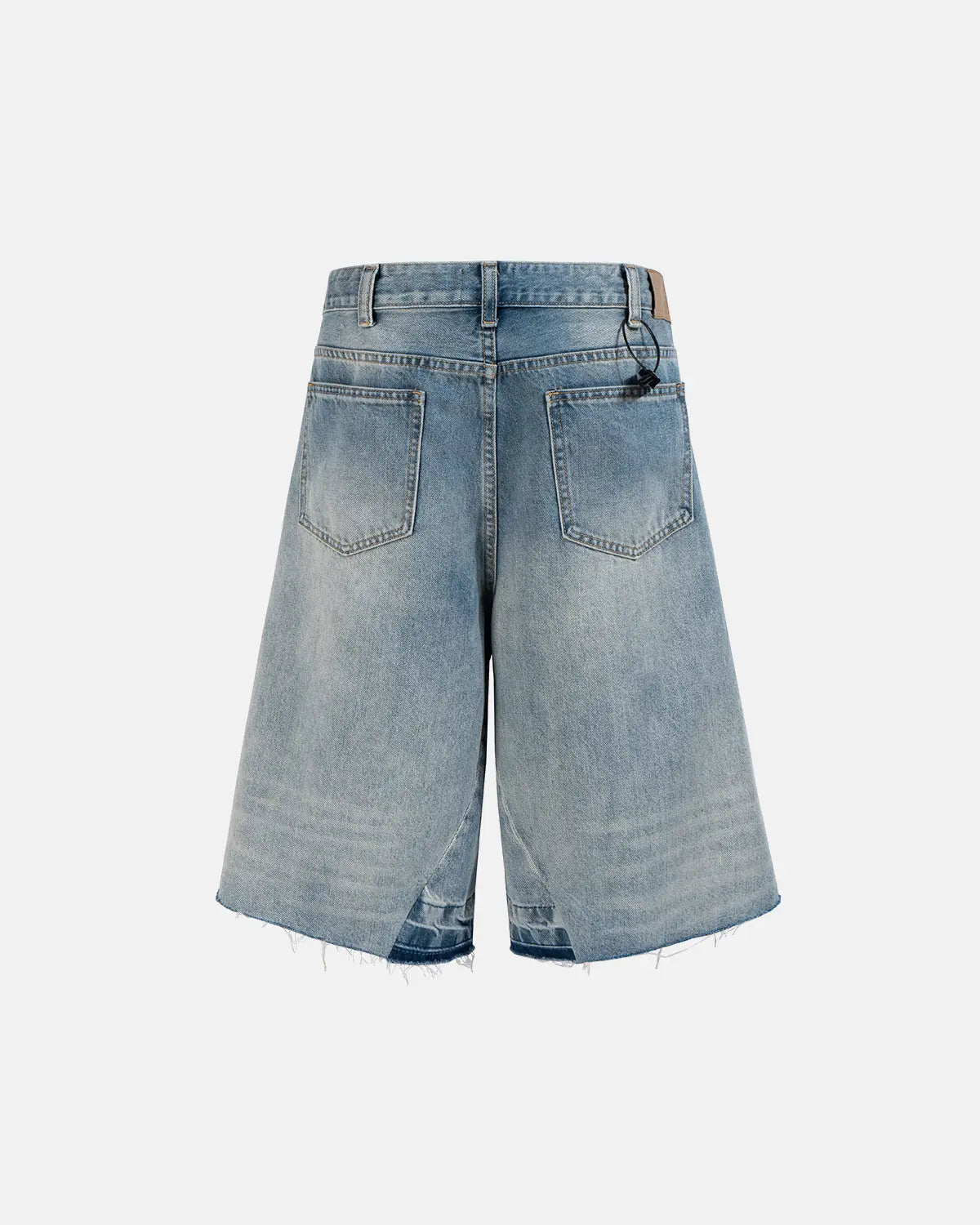 Frayed Longline Baggy Jorts | Flation Streetwear