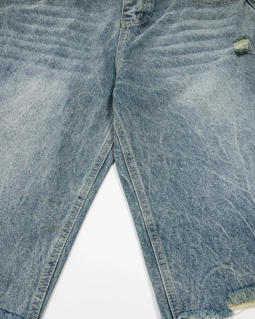 Leopard Patchwork Jorts | Flation Streetwear