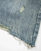 Leopard Patchwork Jorts | Flation Streetwear