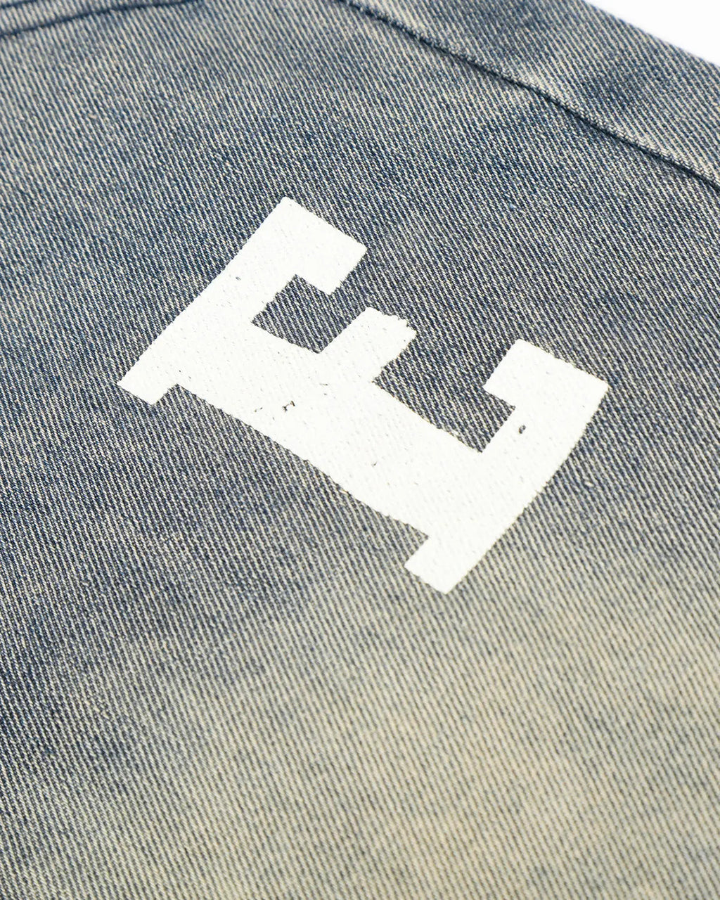 Rhinestone Cross Double Waist Denim Jorts | Flation Streetwear