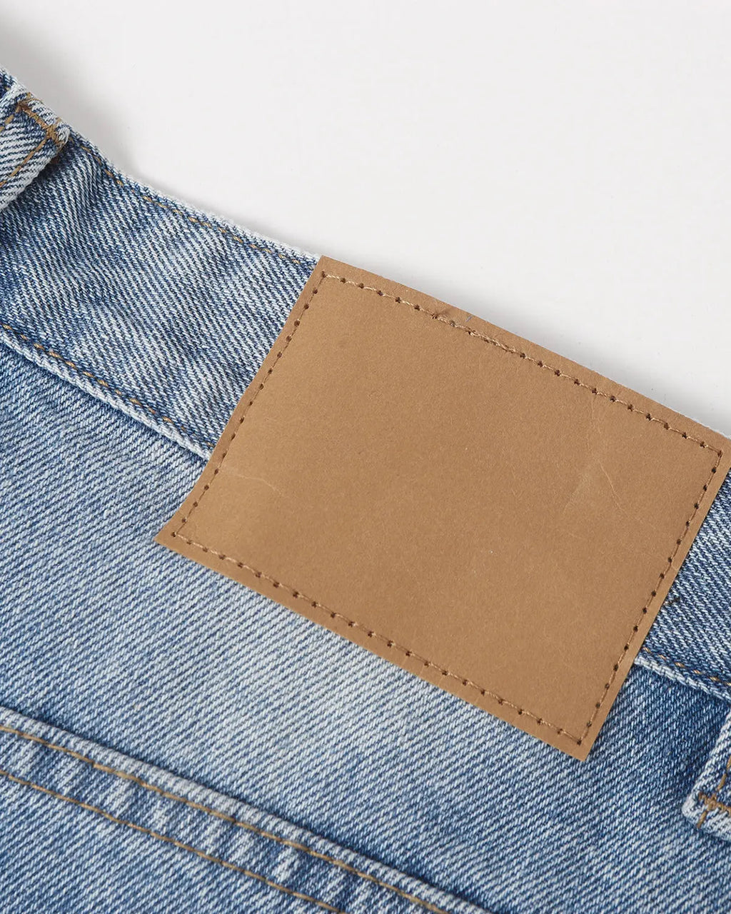 Ripped Mid-Length Washed Denim Shorts | Flation Streetwear