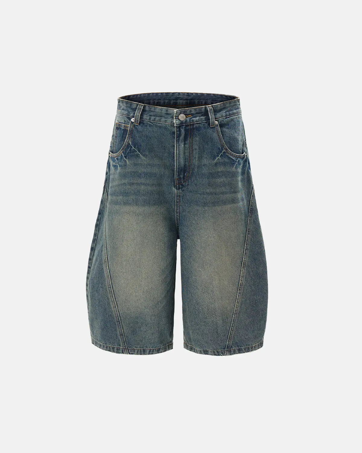 Scimitar Denim Baggy Jorts | Flation Streetwear