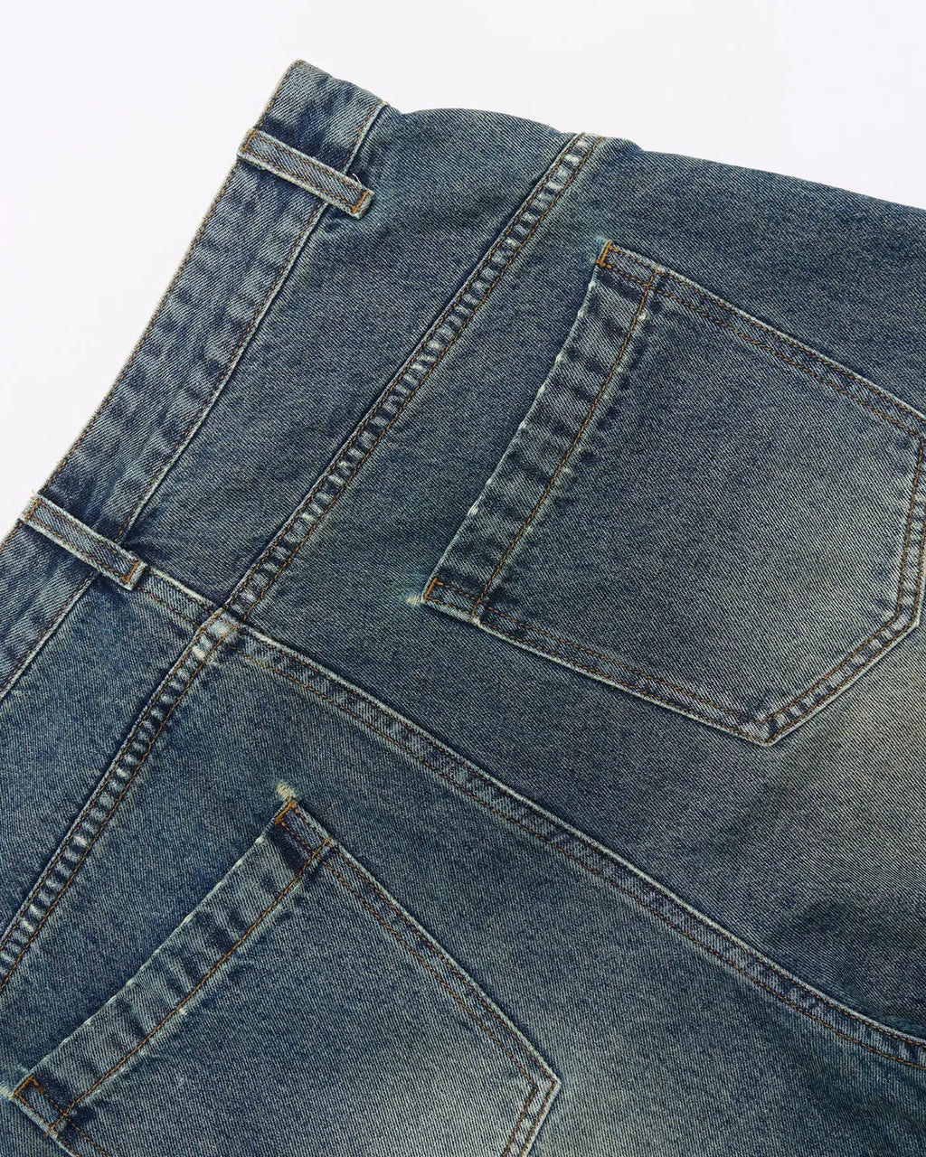 Scimitar Denim Baggy Jorts | Flation Streetwear