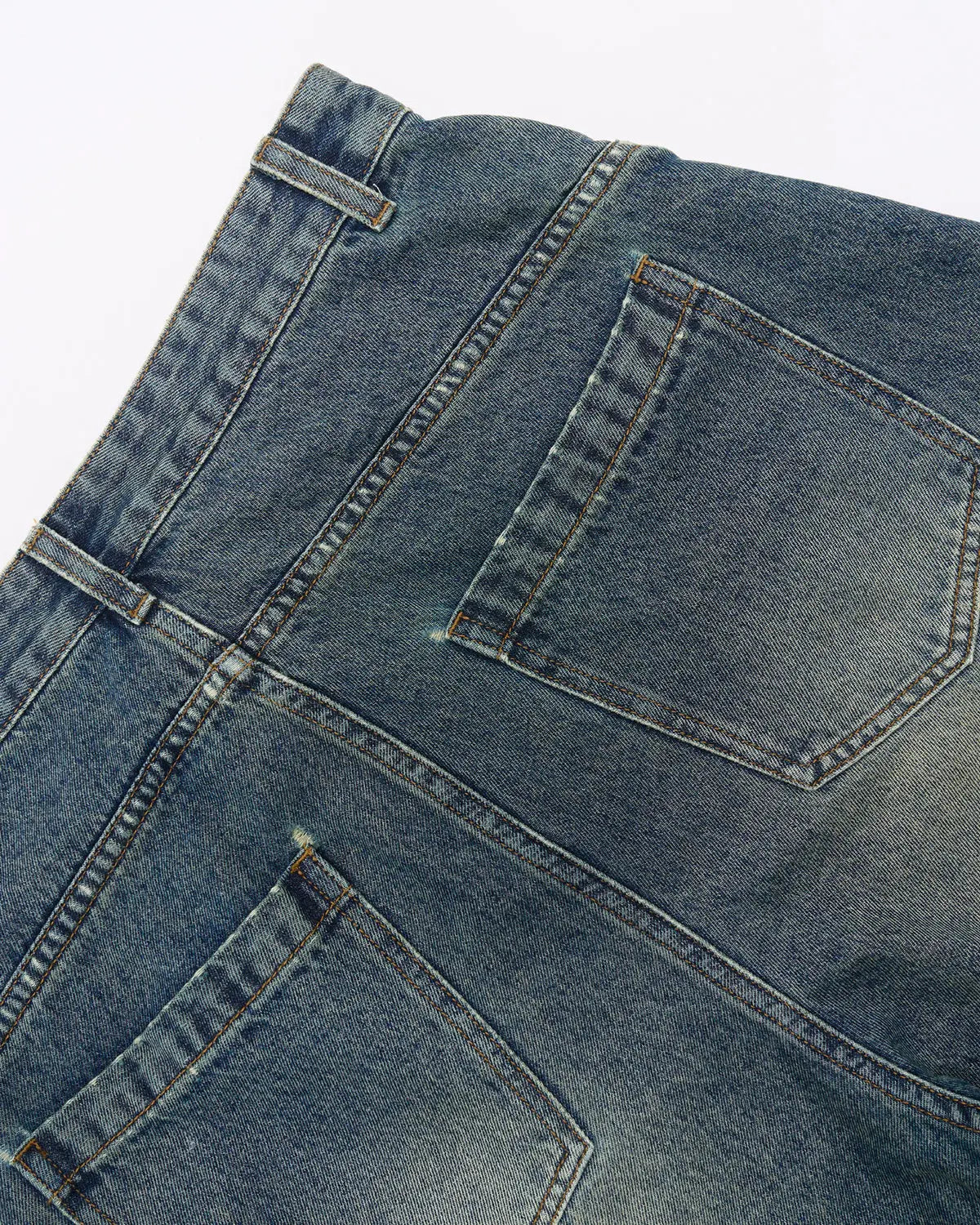 Scimitar Denim Baggy Jorts | Flation Streetwear
