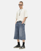 Studded Bamboo Weave Jorts | Flation Streetwear