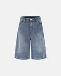 Studded Bamboo Weave Jorts | Flation Streetwear