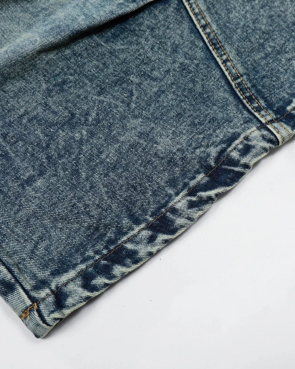 Studded Washed Long Baggy Jorts | Flation Streetwear
