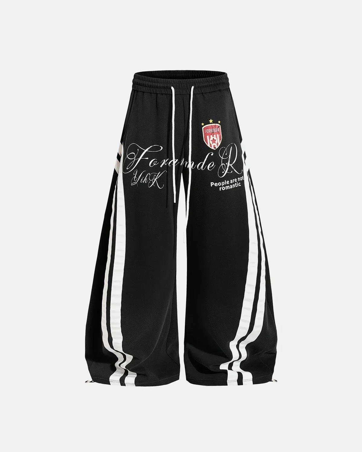 Washed Stripe Barrel Sweatpants | Flation Streetwear