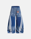 Washed Stripe Barrel Sweatpants | Flation Streetwear
