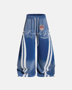 Washed Stripe Barrel Sweatpants | Flation Streetwear