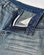 Rhinestone Washed Barrel Baggy Jeans | Flation Streetwear