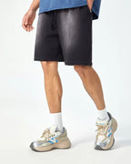 Monkey Washed Sweat Shorts | Flation Streetwear
