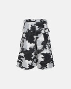 Glitter Camo Cargo Longline Shorts | Flation Streetwear