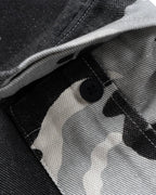 Glitter Camo Cargo Longline Shorts | Flation Streetwear