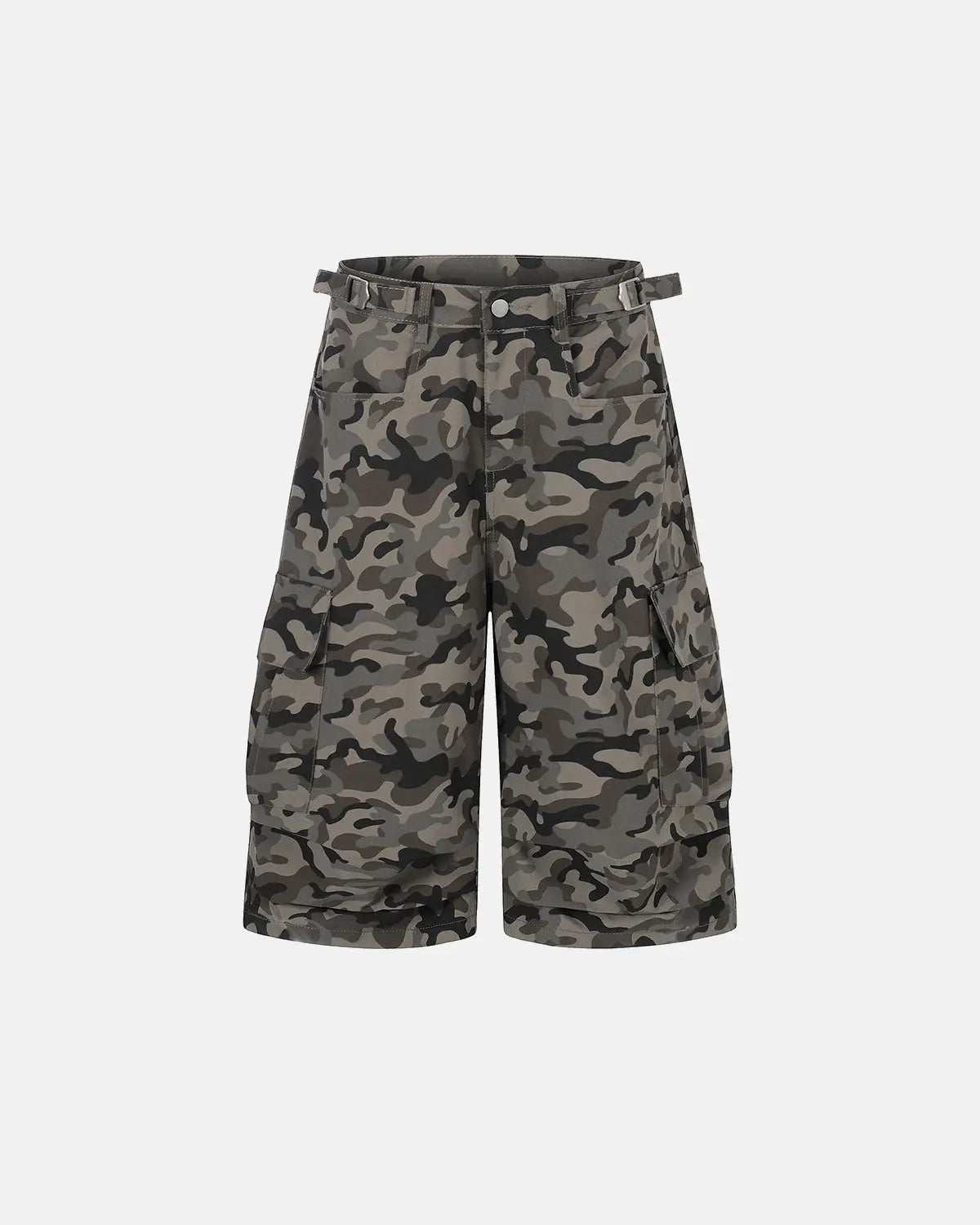 Long Camo Streetwear Shorts | Flation Streetwear