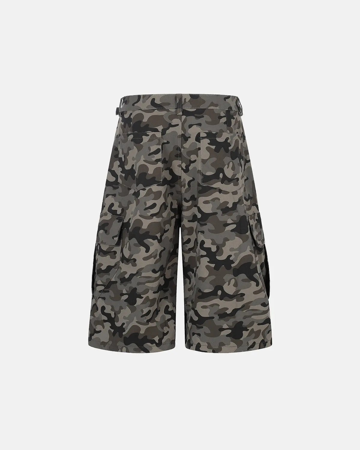 Long Camo Streetwear Shorts | Flation Streetwear