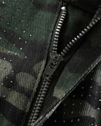 Rhinestone Camo Barrel Pants | Flation Streetwear