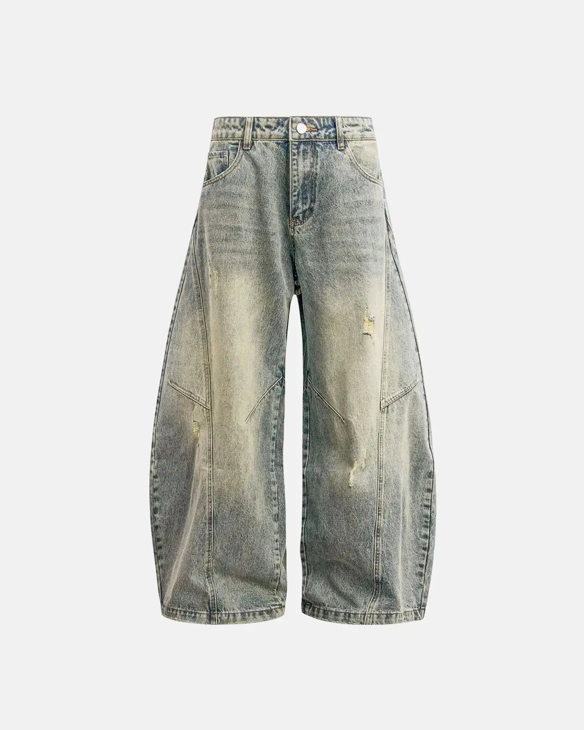 Distressed Ripped Baggy Jeans | Flation Streetwear
