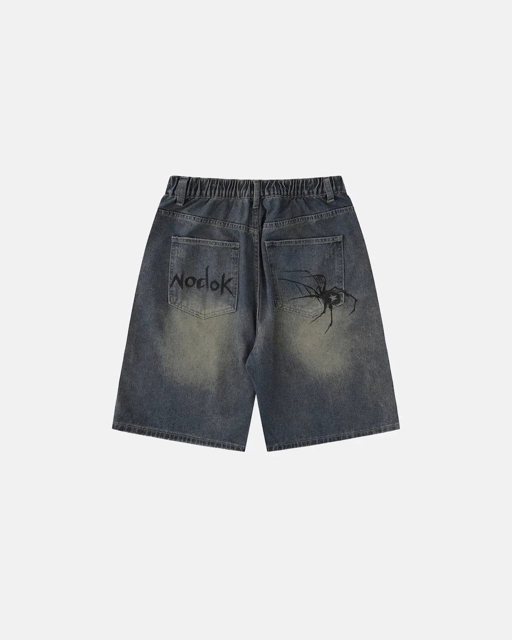 Spider Straight Leg Jorts | Flation Streetwear
