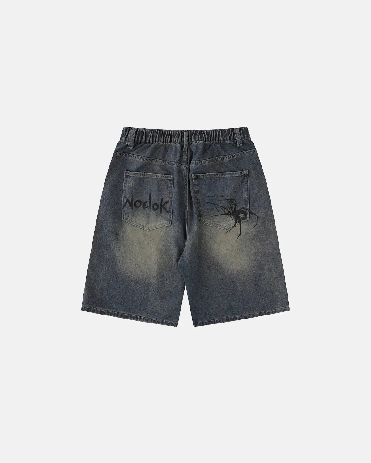 Spider Straight Leg Jorts | Flation Streetwear
