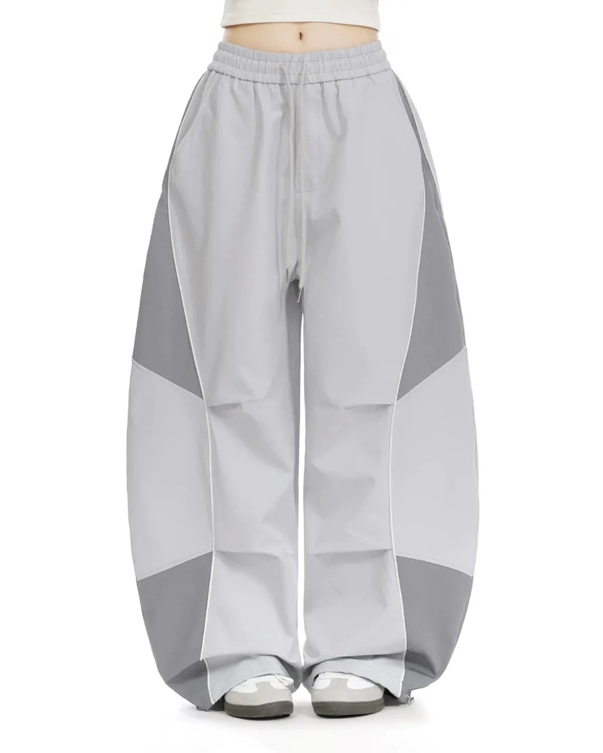 Contrast Panel Baggy Track Pants | Flation Streetwear