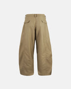 Pleated Barrel Tailored Pants | Flation Streetwear