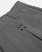 Pleated Stud Detail Tailored Shorts | Flation Streetwear