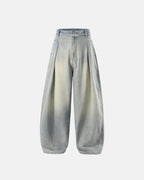 Acid Washed Super Baggy Jeans | Flation Streetwear