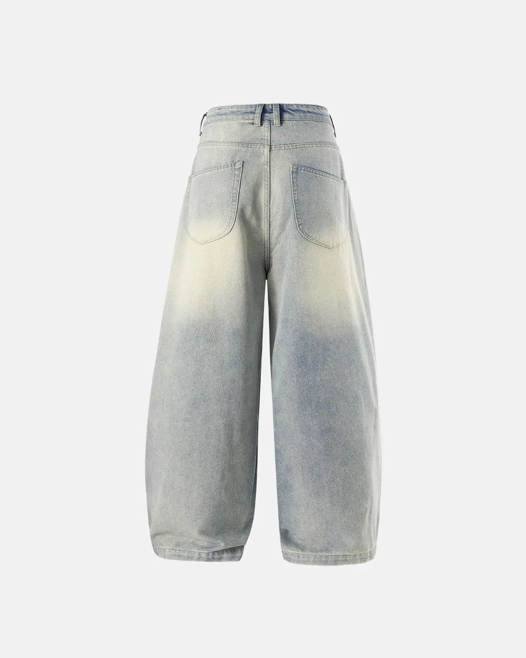 Acid Washed Super Baggy Jeans | Flation Streetwear