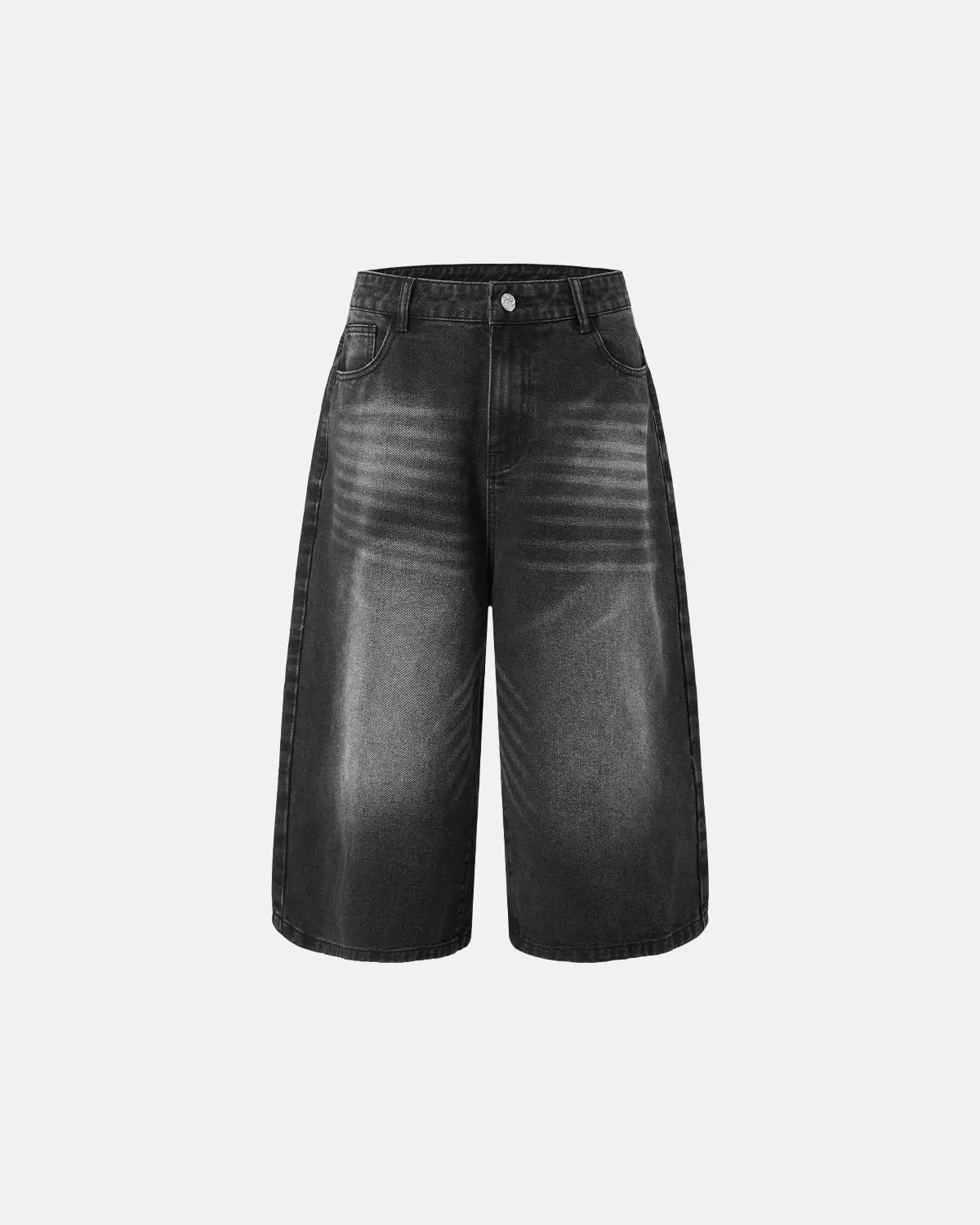 Washed Baggy Longline Jorts | Flation Streetwear