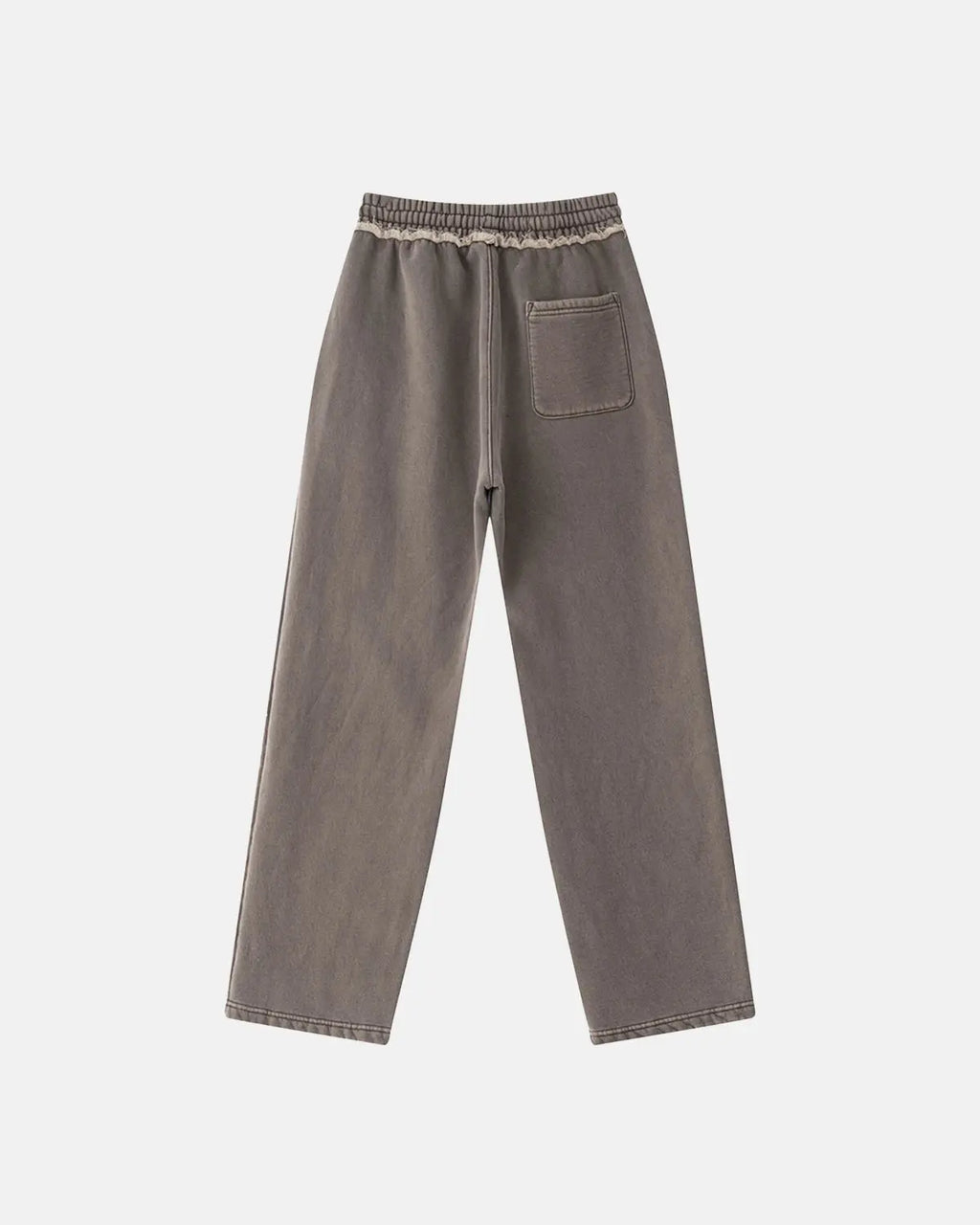 Wash Patchwork Straight Leg Sweatpants | Flation Streetwear