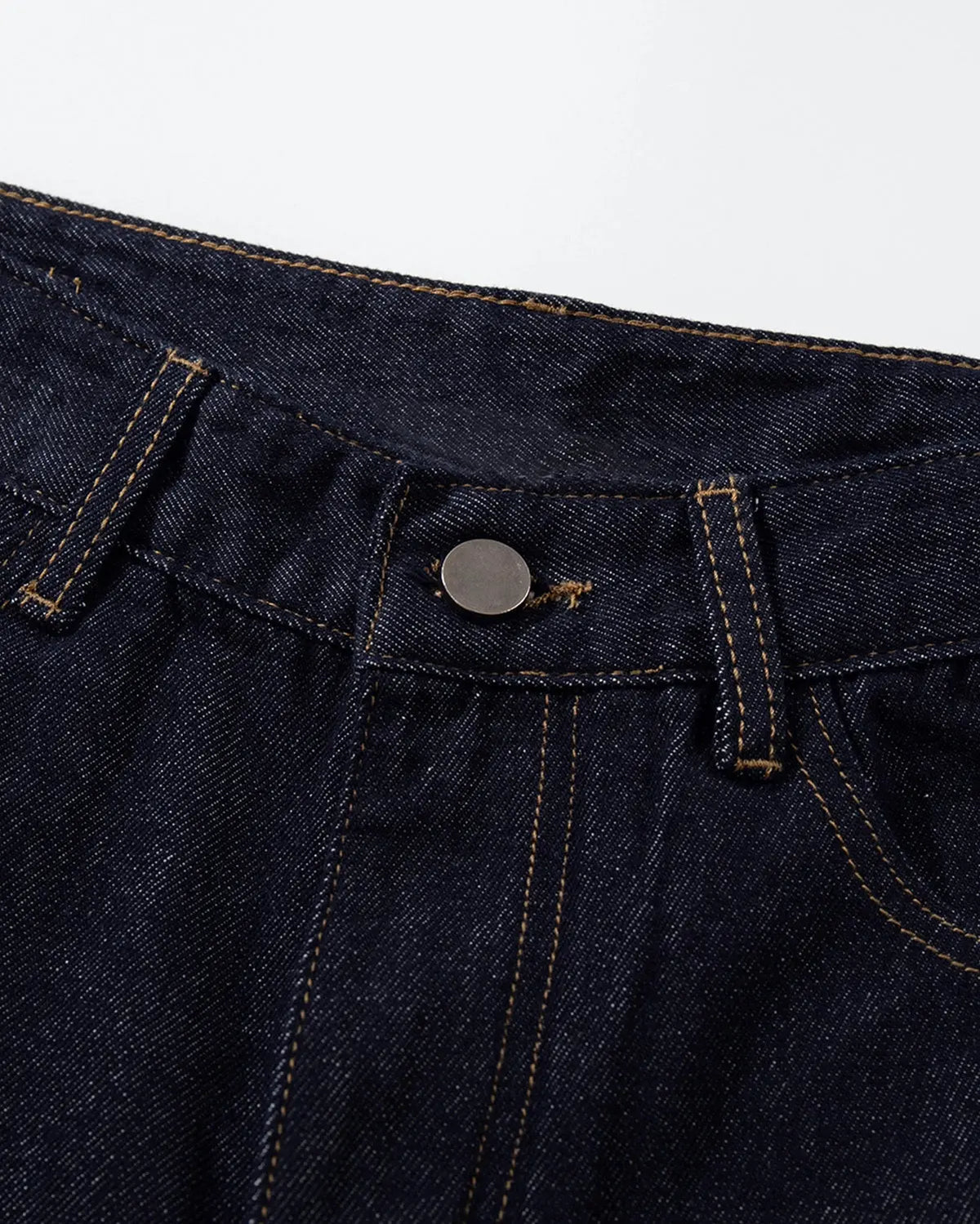 Cinch Back Baggy Denim Jorts | Flation Streetwear