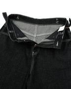 Raw Denim Baggy Jorts with Adjustable Tabs | Flation Streetwear
