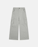 Structured Wide Leg Cargo Pants | Flation Streetwear