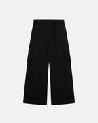 Structured Wide Leg Cargo Pants | Flation Streetwear