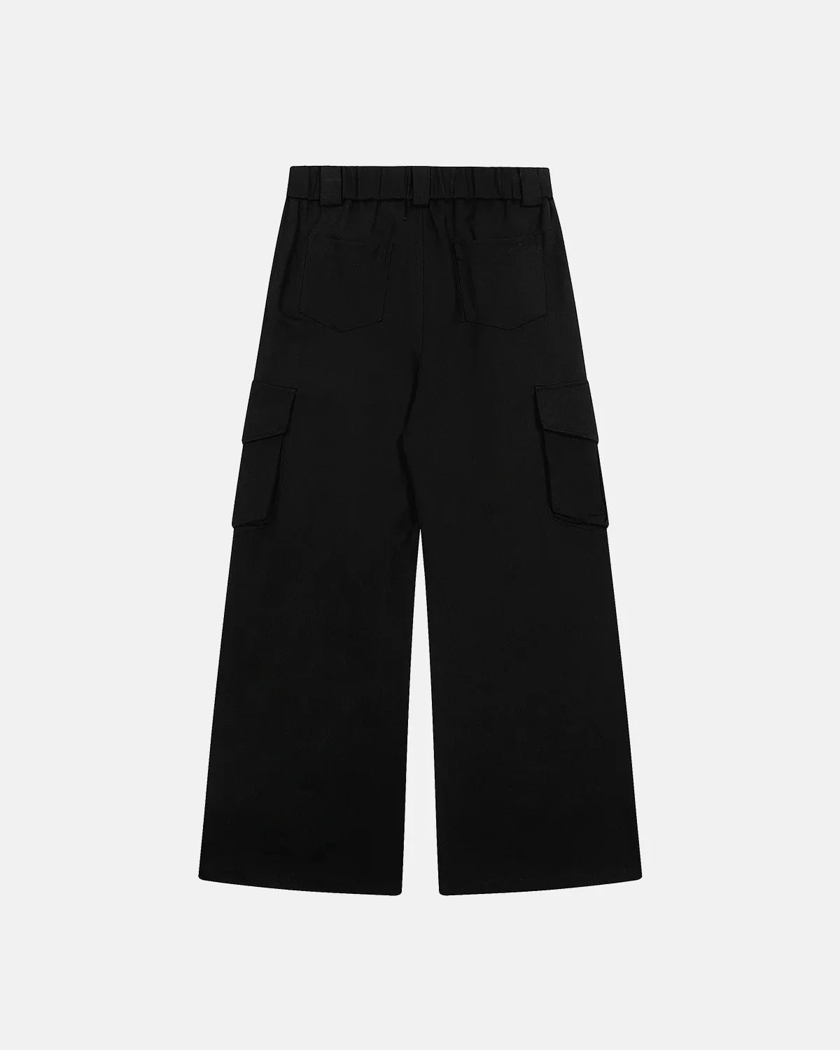 Structured Wide Leg Cargo Pants | Flation Streetwear