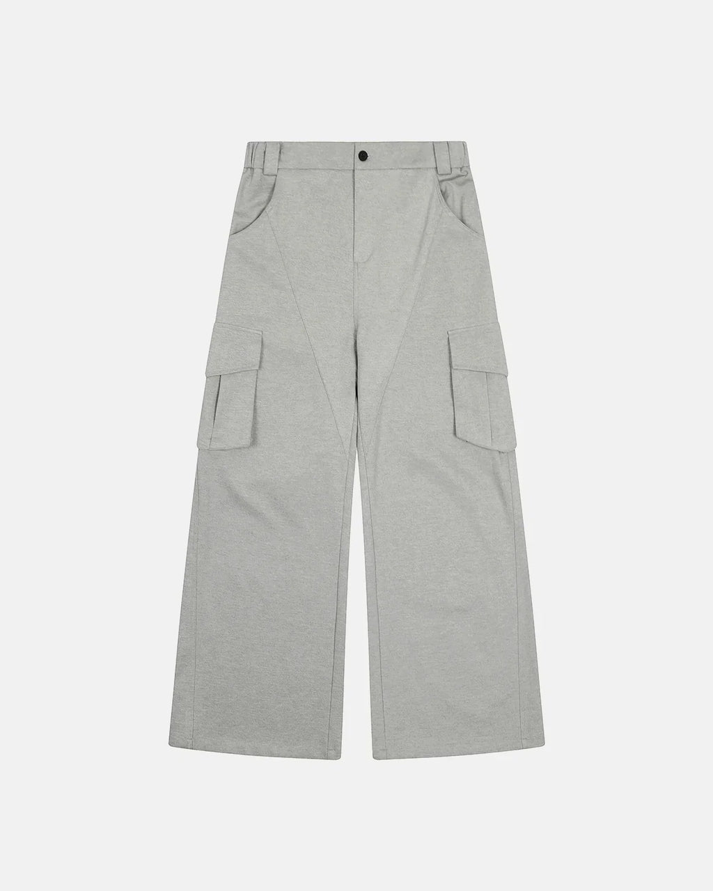 Structured Wide Leg Cargo Pants | Flation Streetwear