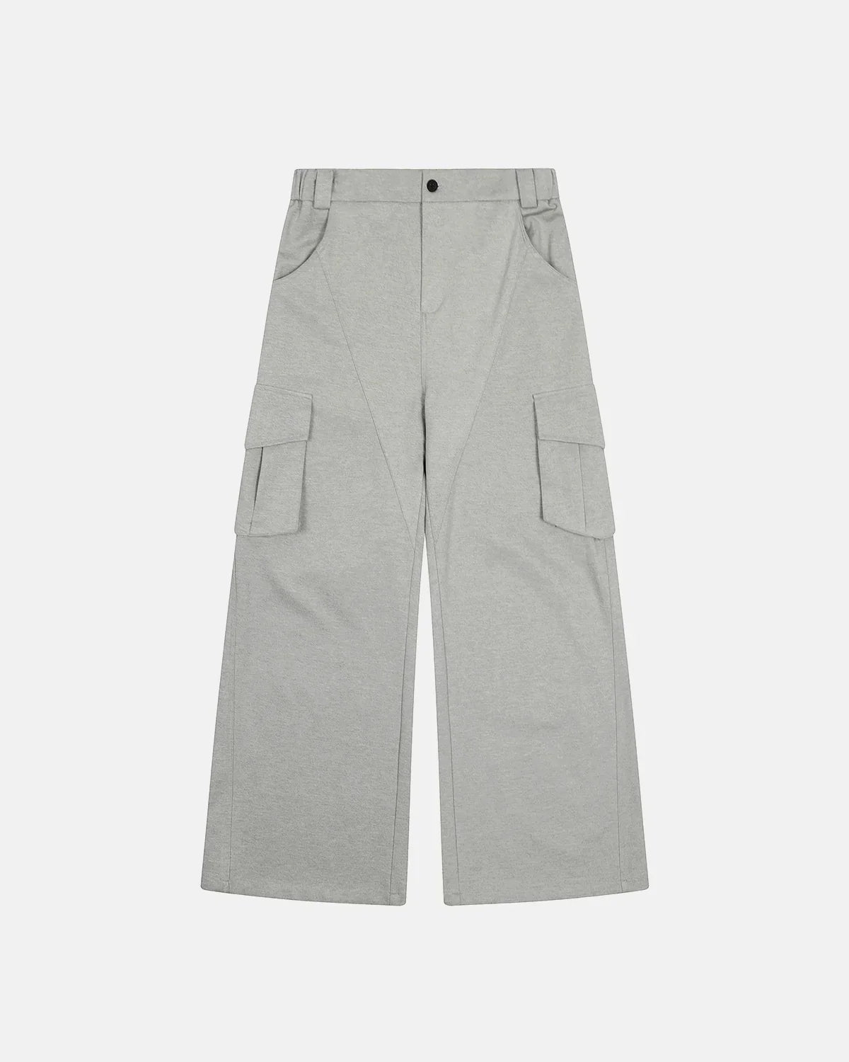 Structured Wide Leg Cargo Pants | Flation Streetwear