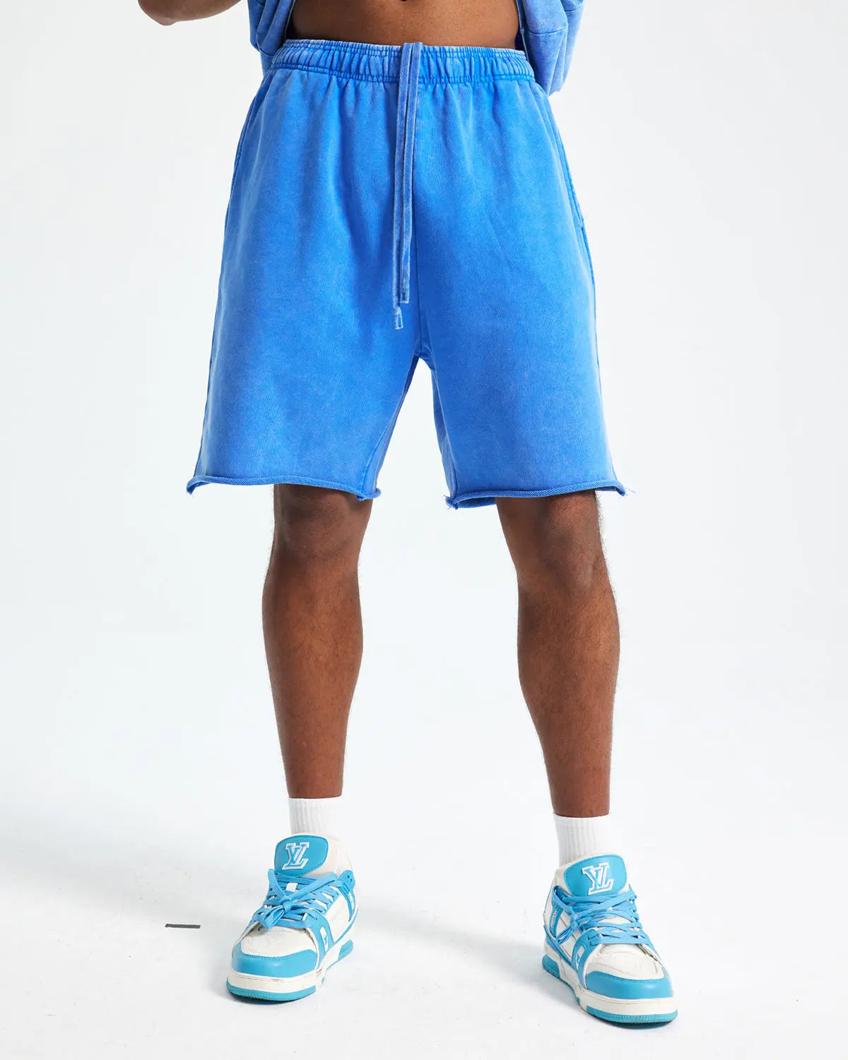 Heavyweight Washed Sweat Shorts | Flation Streetwear